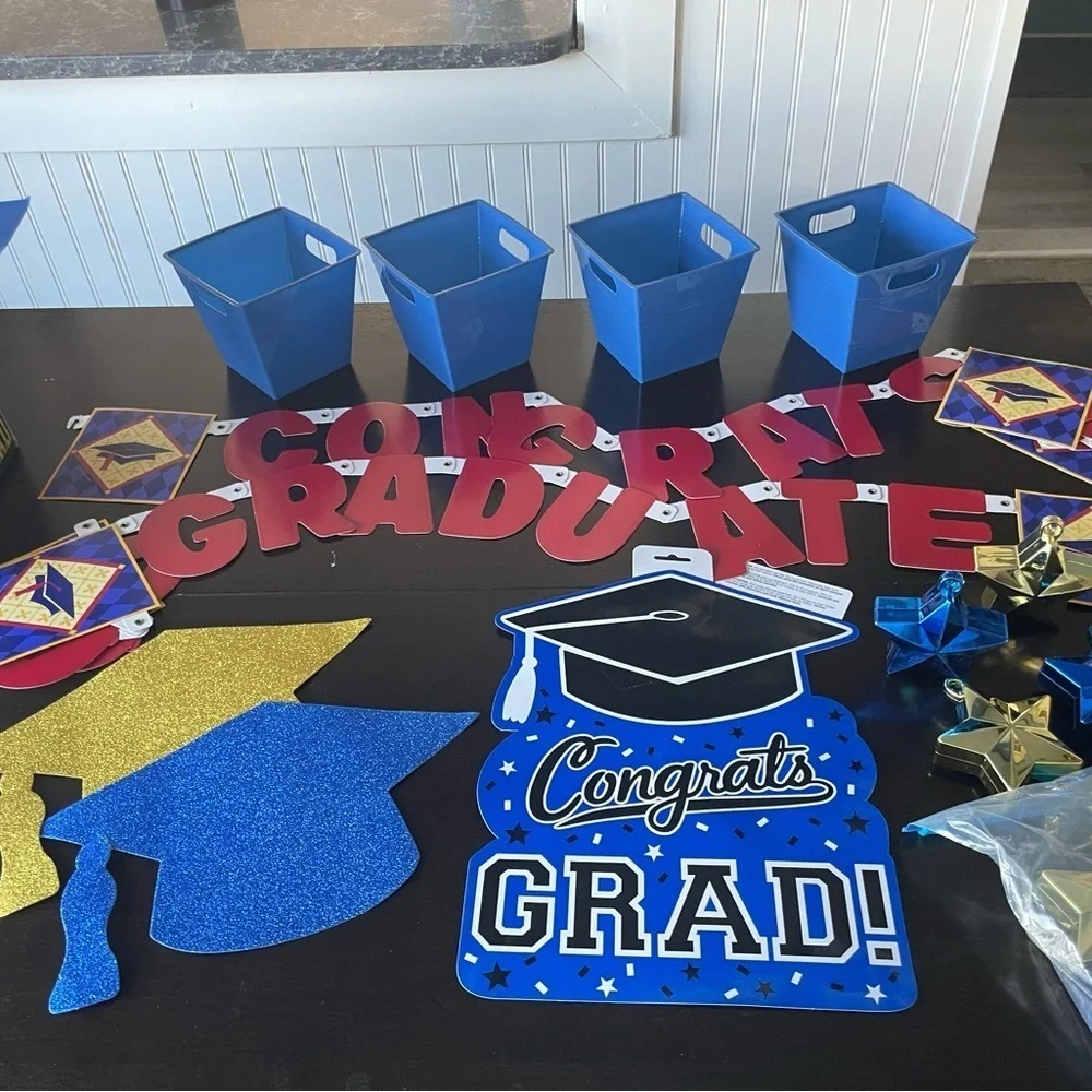 Lot of Graduation Party Decorations